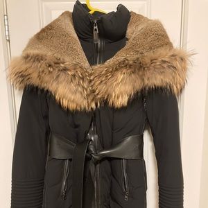 Rudsak - MODA WOMEN'S DOWN PUFFER WITH FUR - Paid $695 - new condition